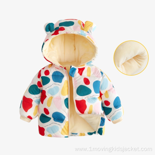 Winter Plush Children's Warm Jacket